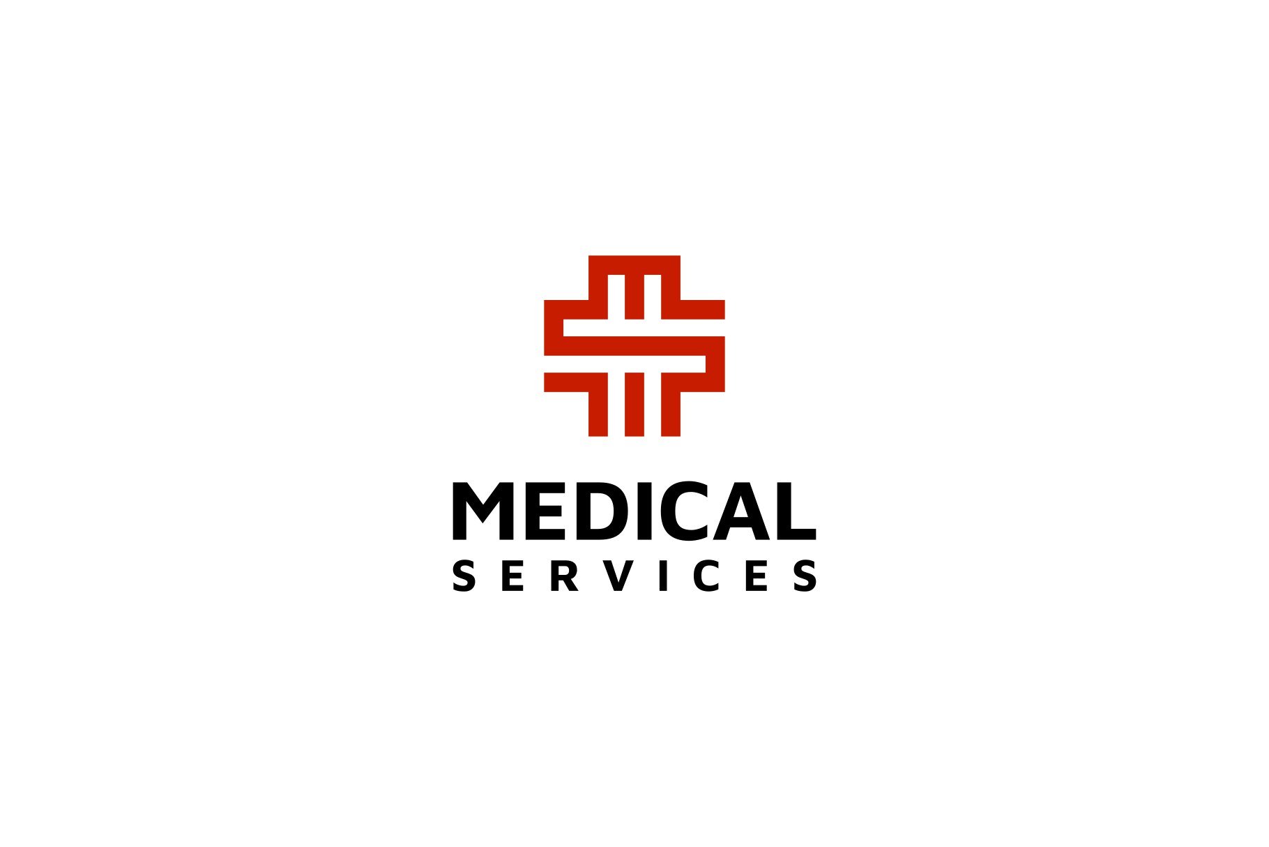 MS initial medical symbol logo cover image.