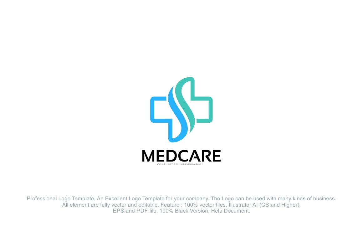 Medical HealthCare - Letter S Logo cover image.