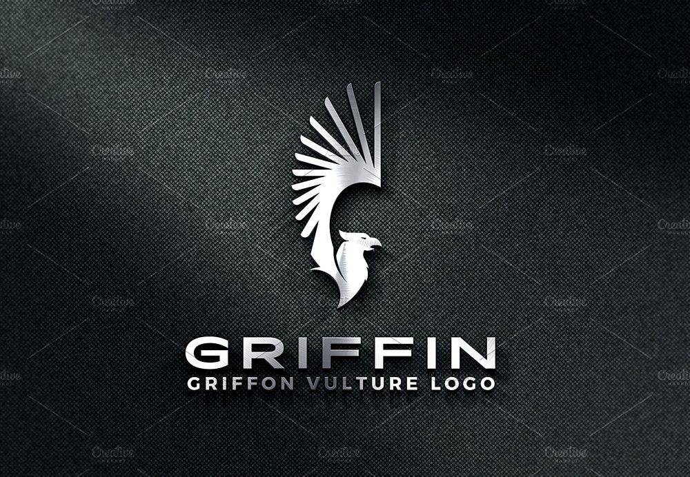 Griffin Logo Mythical Creature preview image.