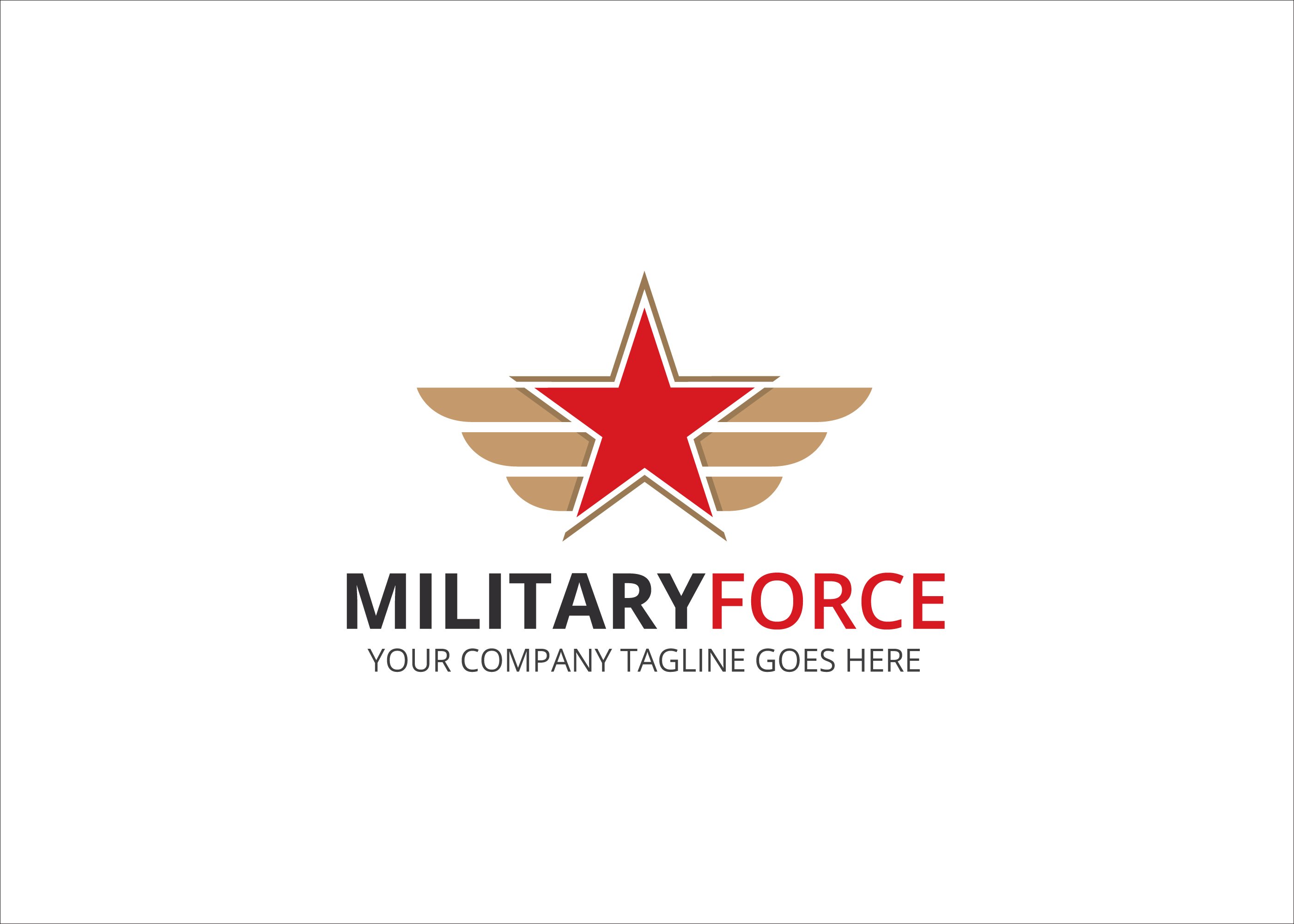 Military Force Logo preview image.