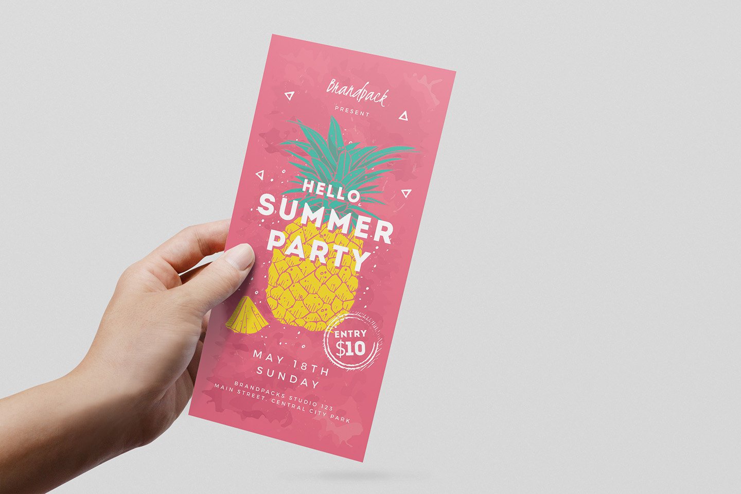 minimal summer dl rack card template 2 36