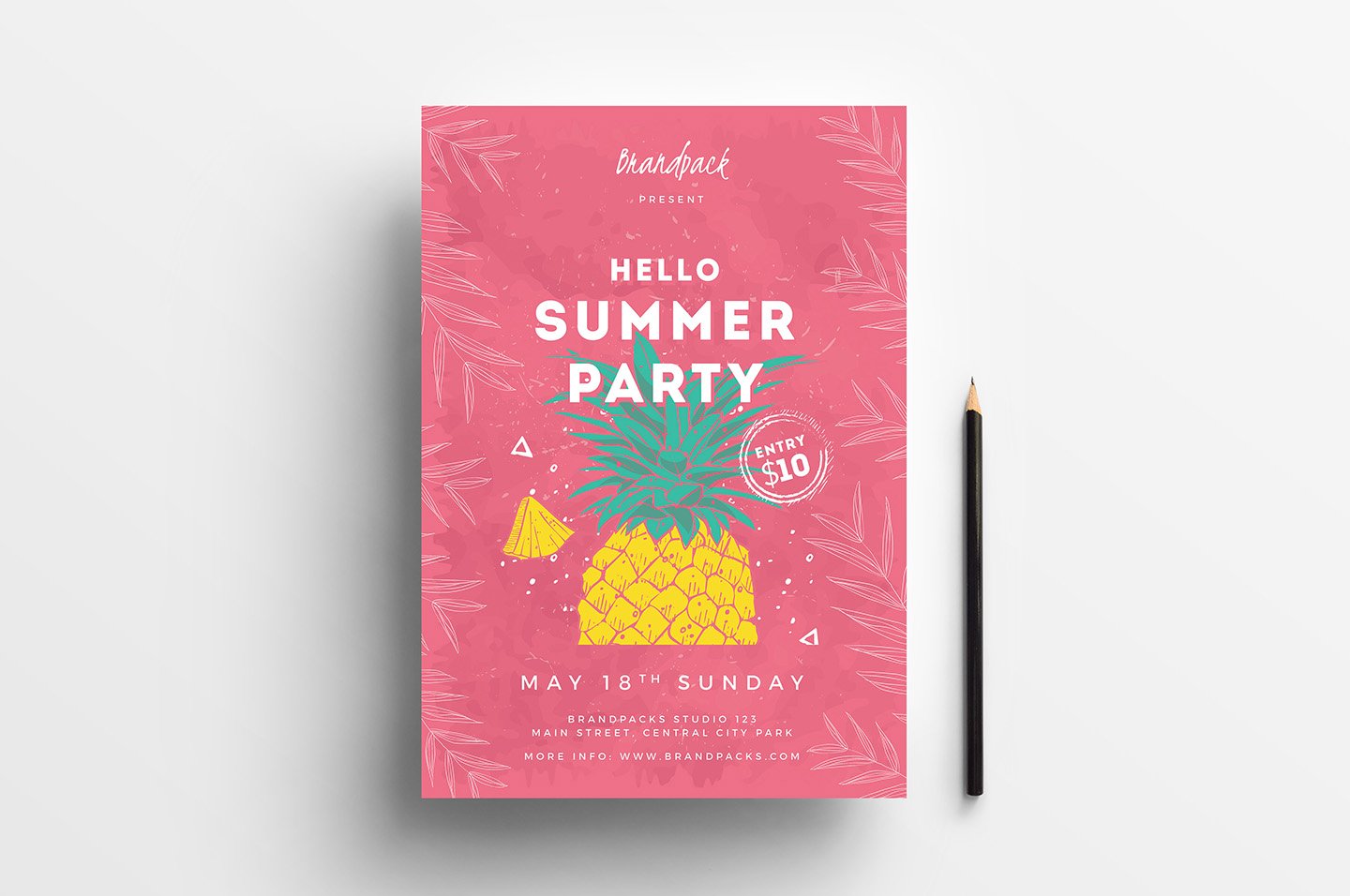 Minimal Summer Poster / Flyers preview image.