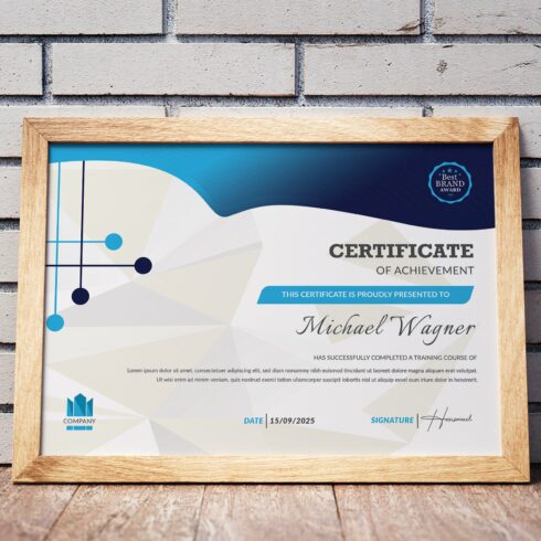 Certificate Template Word cover image.