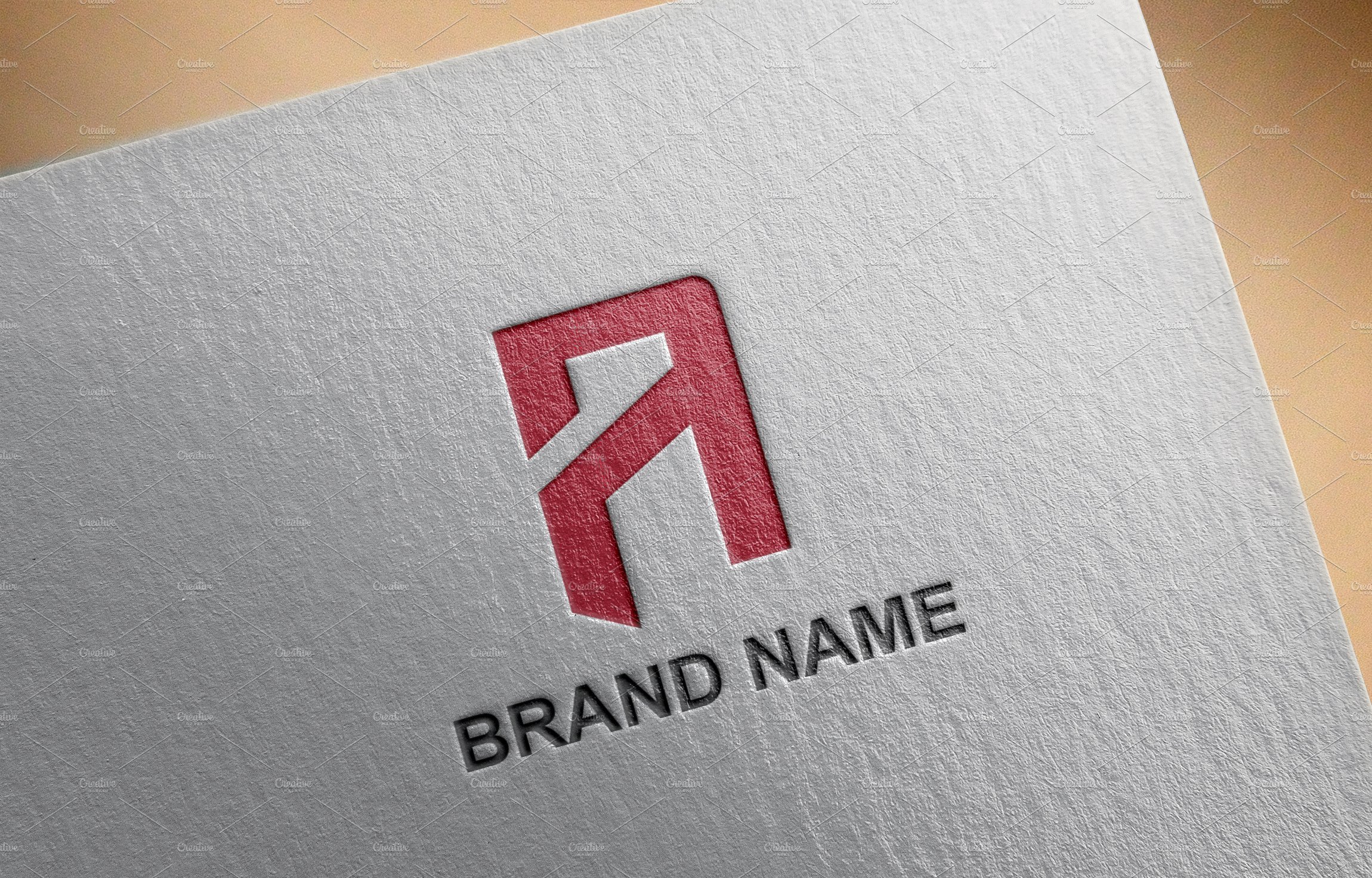 A Letter Logo Design preview image.