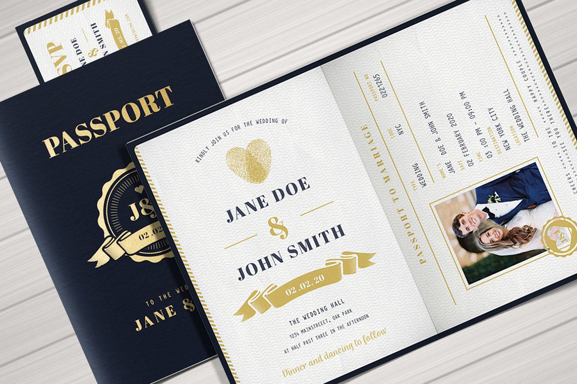 mockap passport invitation miring 2 688