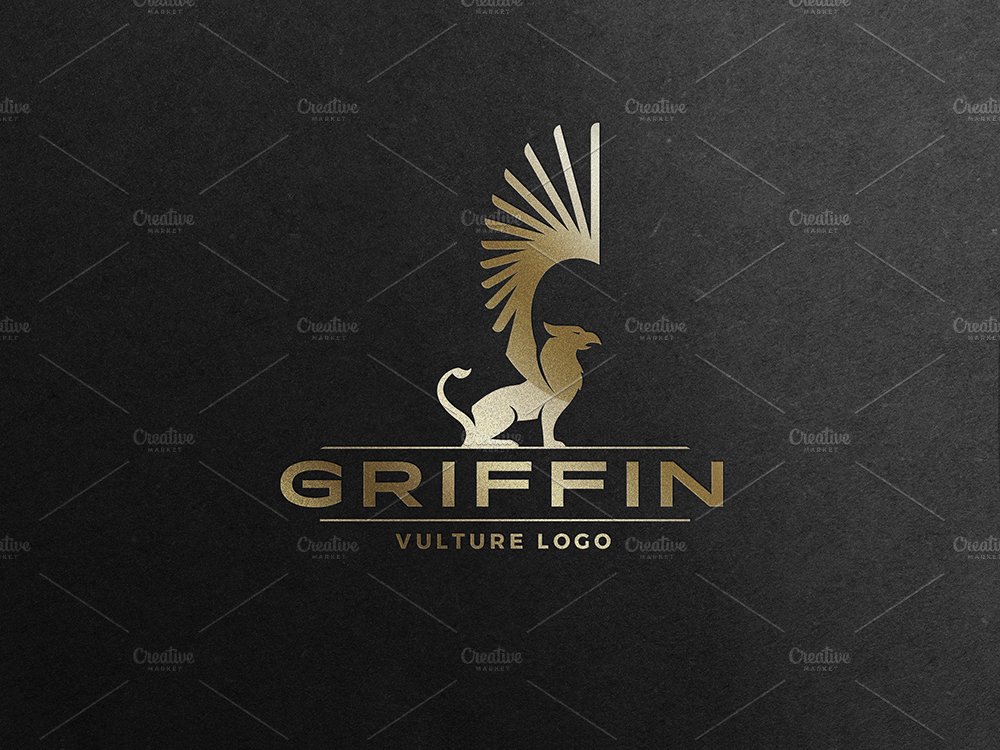 Griffin Logo Mythical Creature cover image.