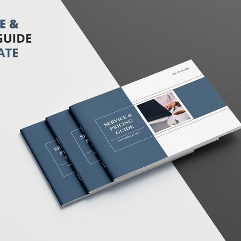 Service & Pricing Guide Template cover image.