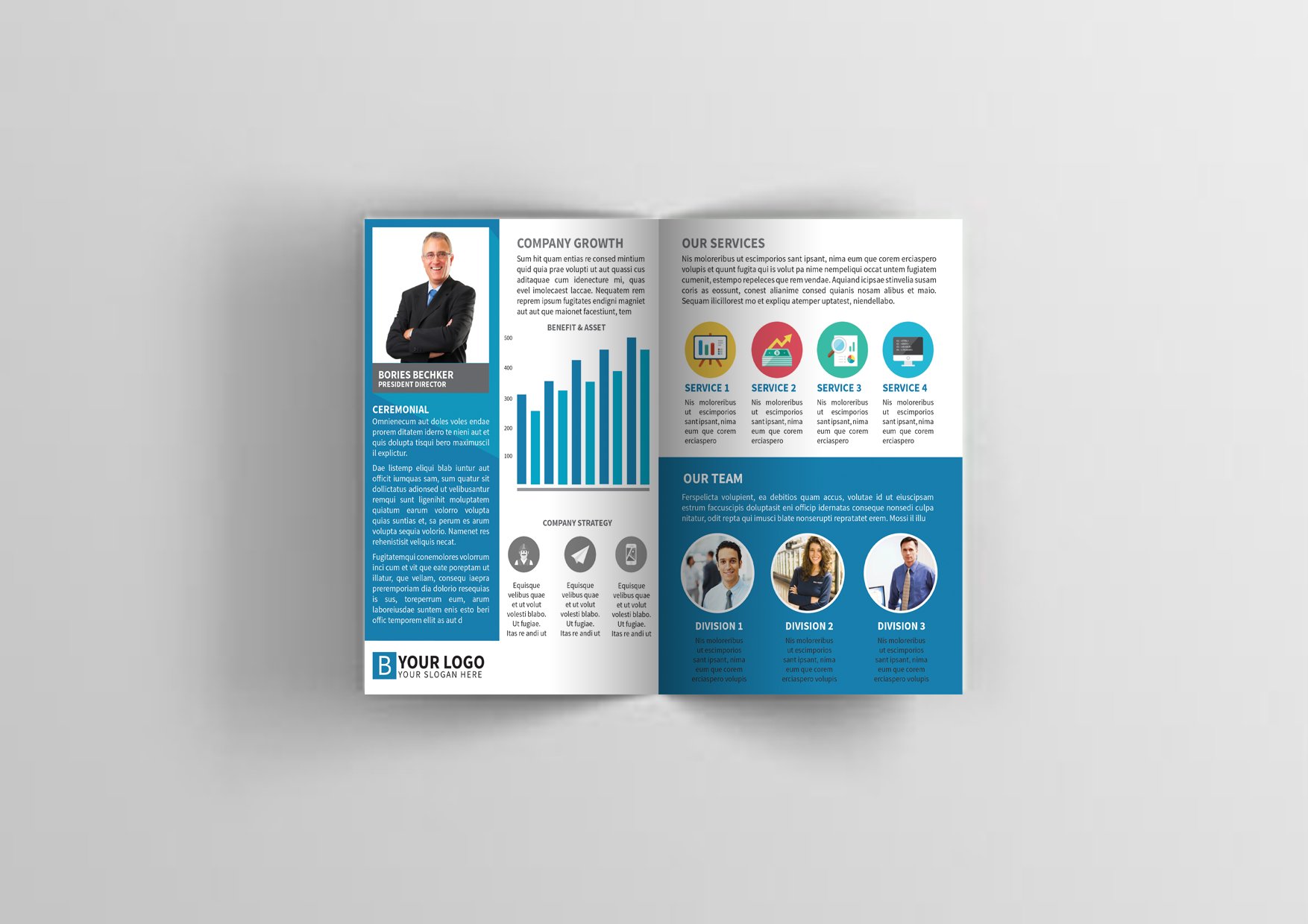 Business Brochure preview image.