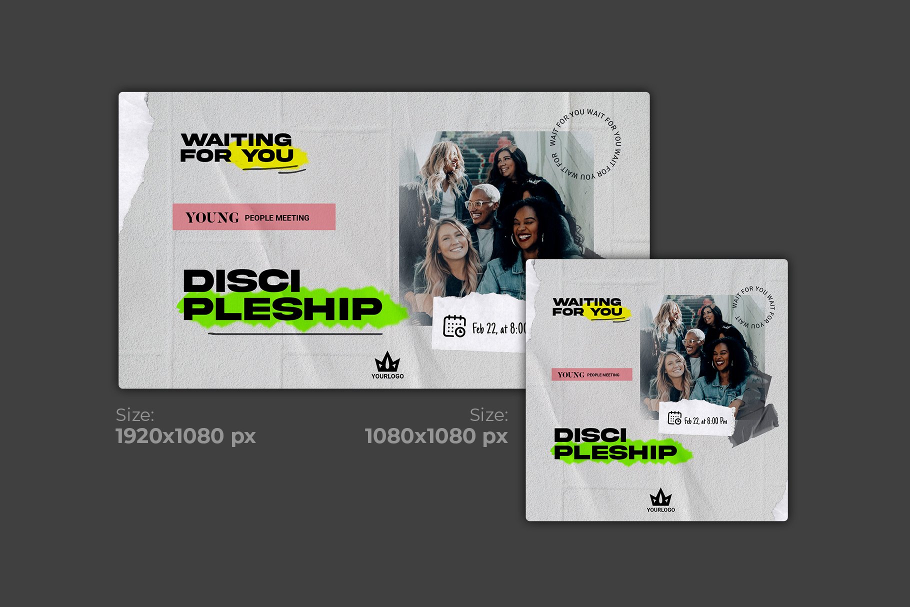 Church Flyer Discipleship cover image.