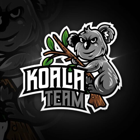 Koala Team - Mascot & Esport Logo cover image.