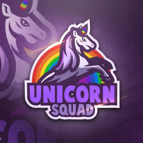 Unicorn Squad - Mascot & Esport Logo cover image.