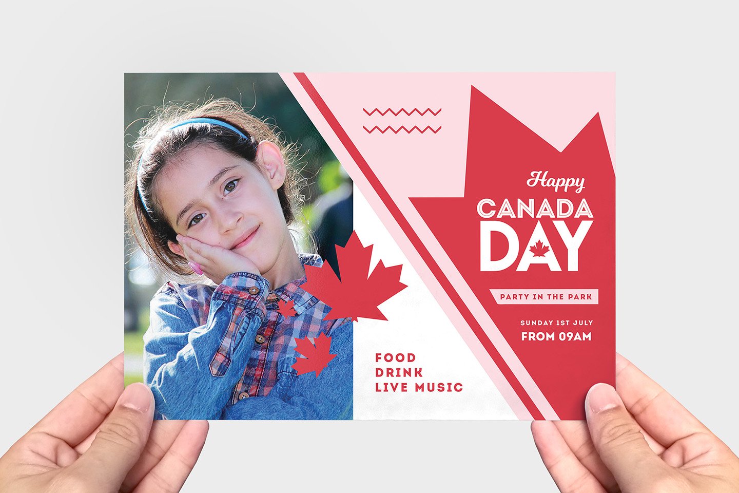 modern canada day flyer template 3 783