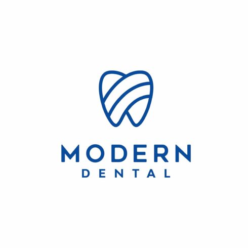 Modern Dental Logo Design Vector cover image.