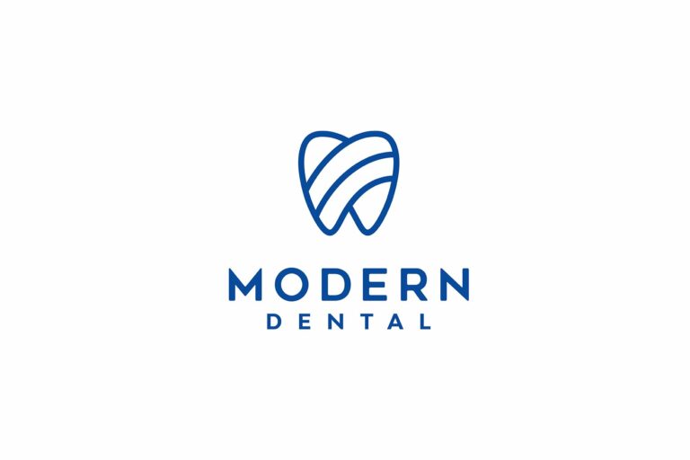 Modern Dental Logo Design Vector – MasterBundles