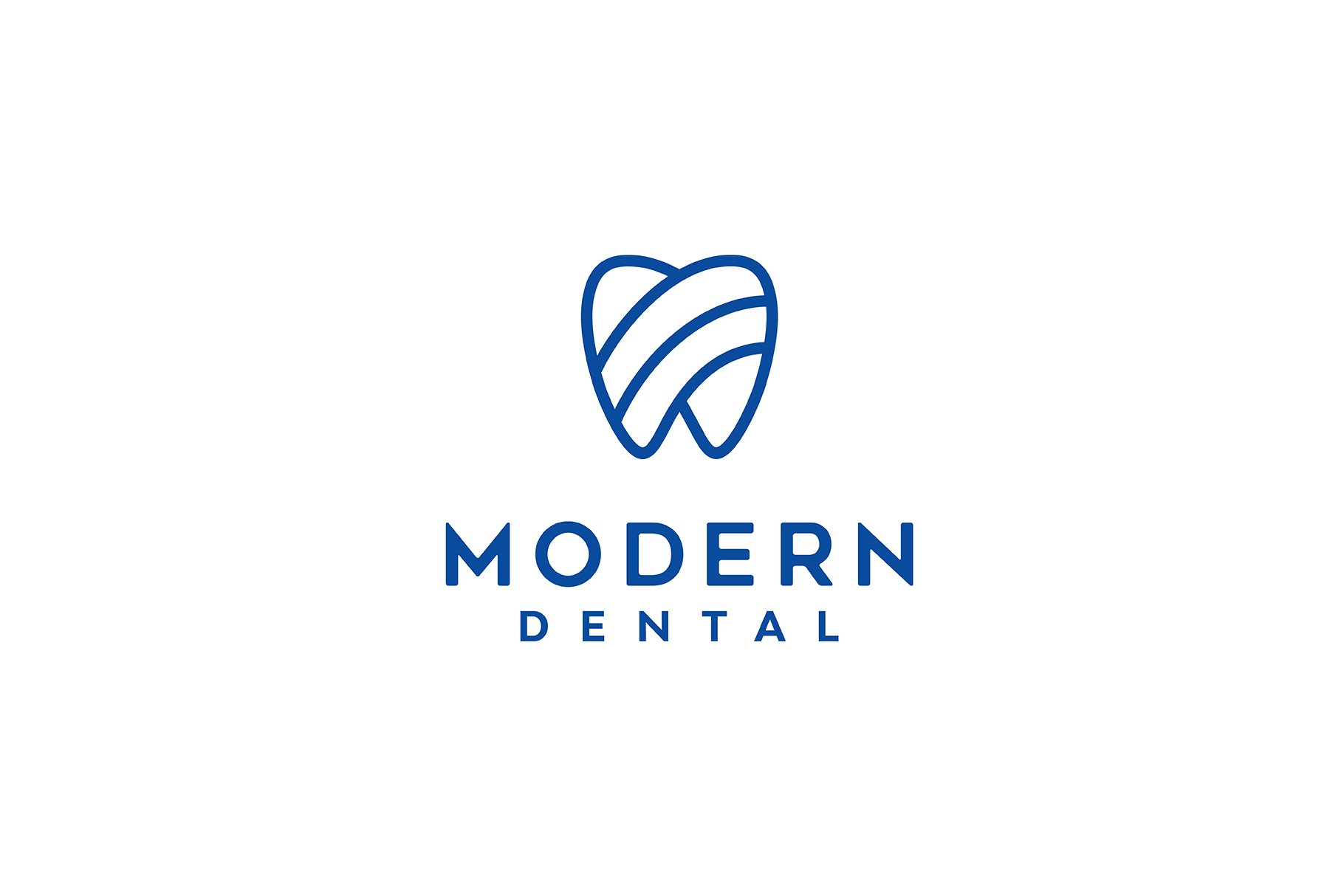 Modern Dental Logo Design Vector cover image.