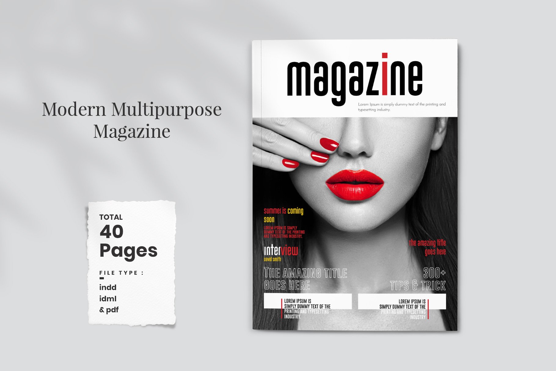 modern multipurpose magazine 868