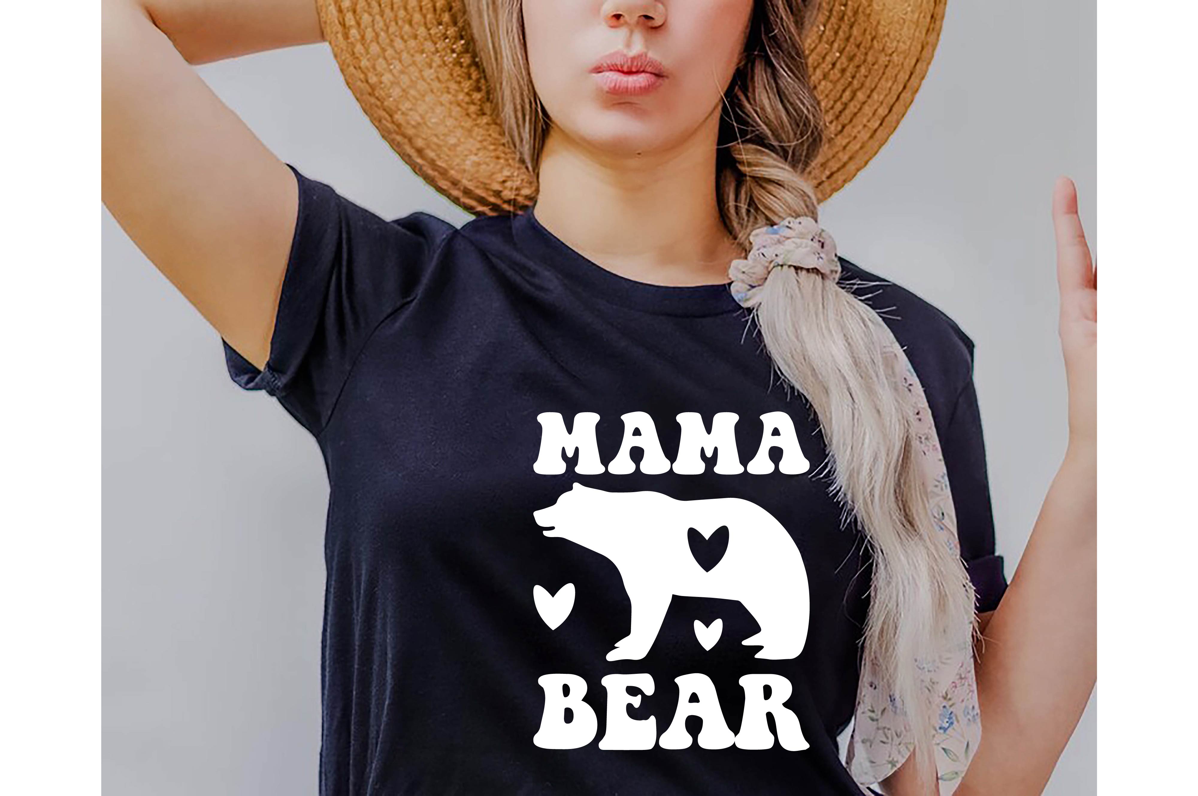 Mommy Bear T-Shirt, Mother's Day Bear Shirt, Mama Bear T-shirt