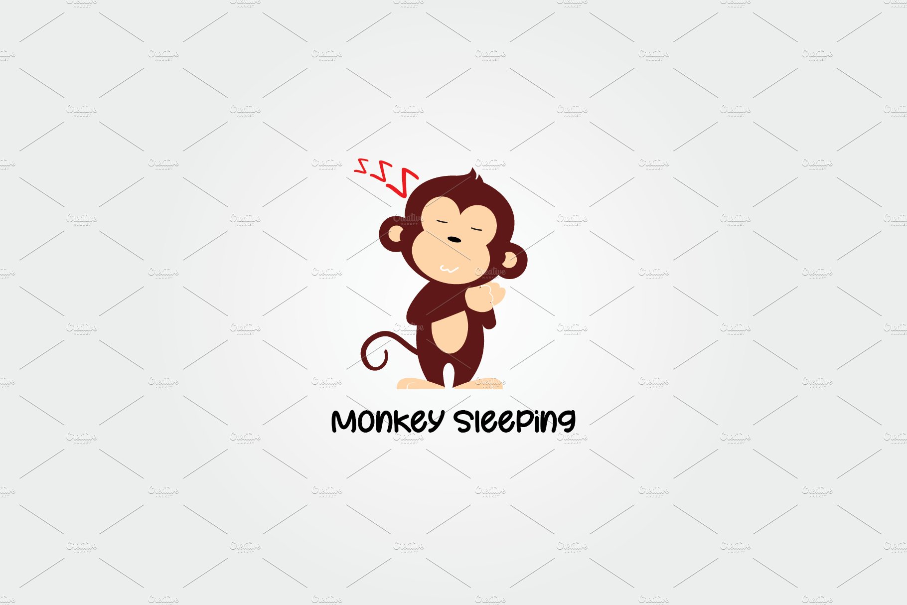 monkey sleeping 601