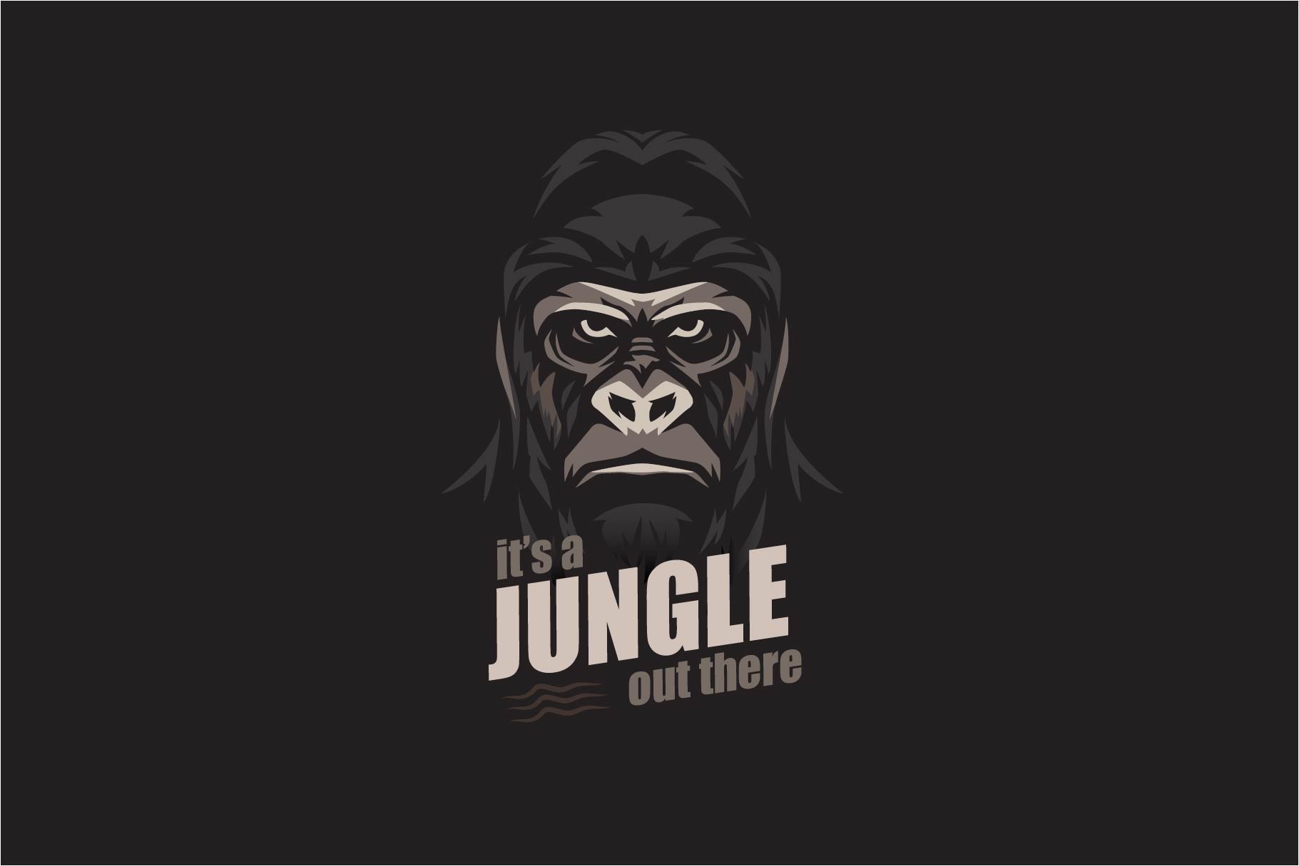 Gorilla Monkey Logo cover image.