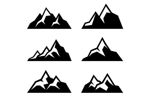 Mountain Icons Set cover image.