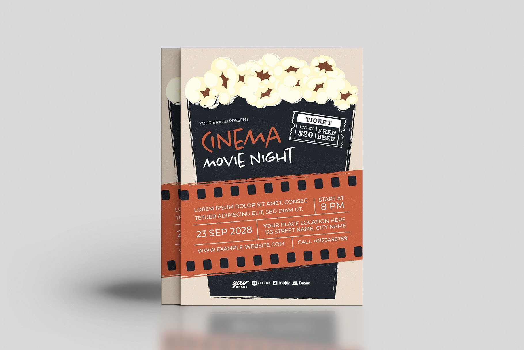 movie night flyer 05 945