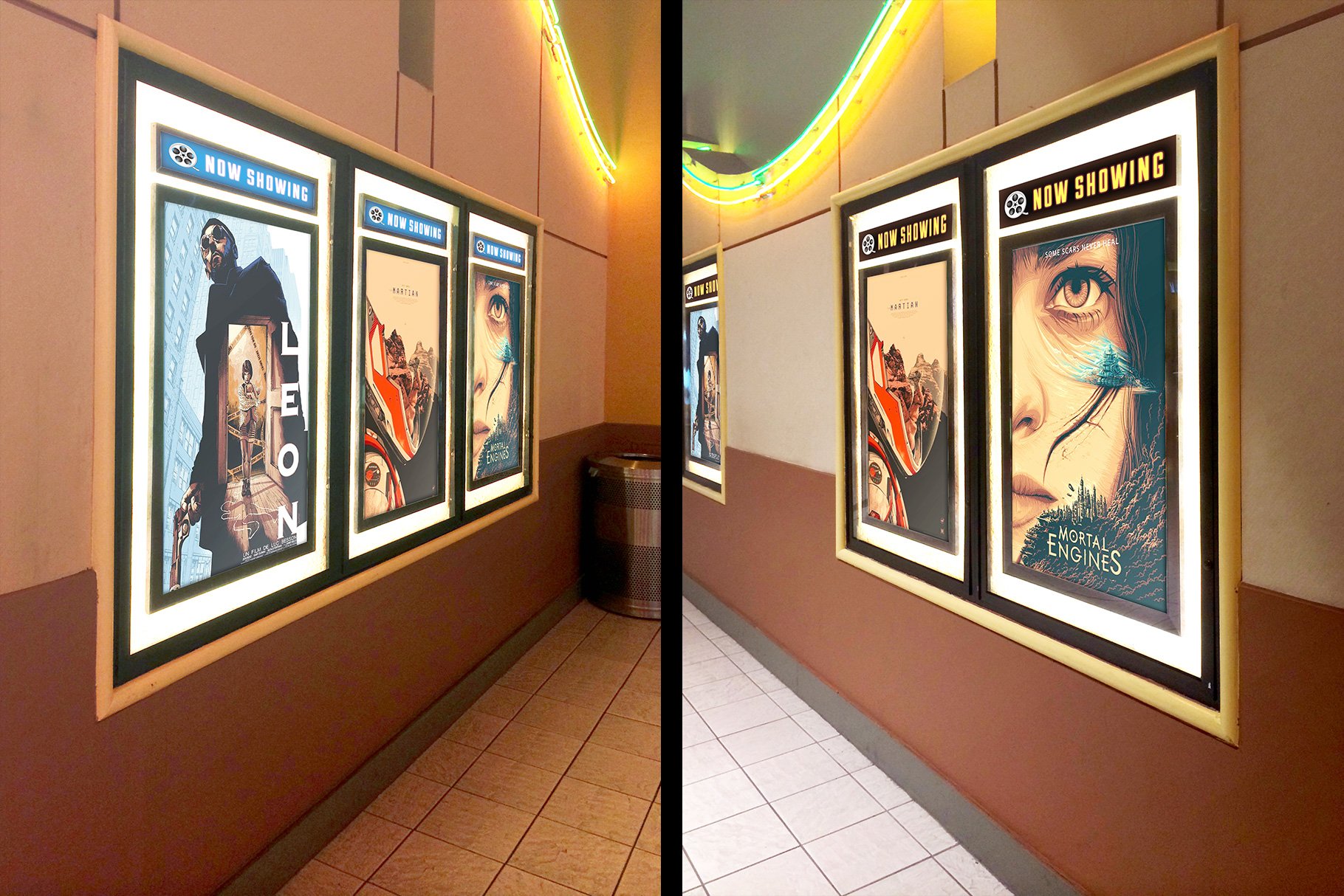 Movie Poster Mockup Templates preview image.