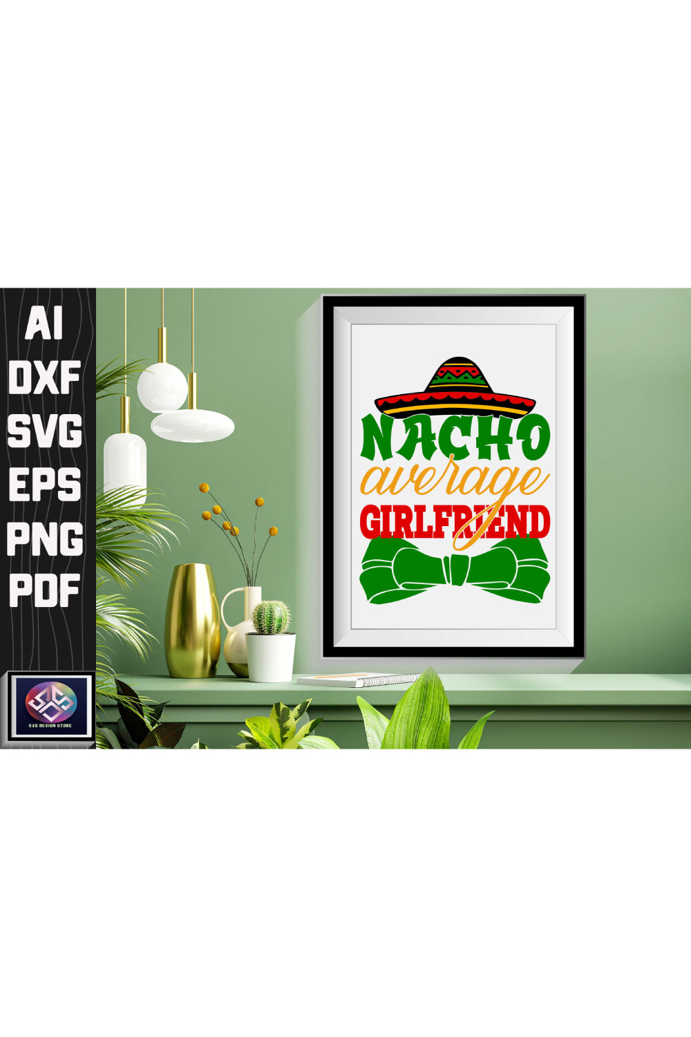 Nacho Average Girlfriend pinterest preview image.