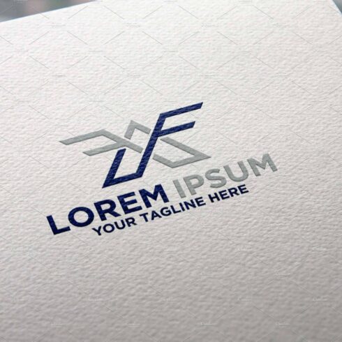 Letter FF, Business purpose logo des cover image.