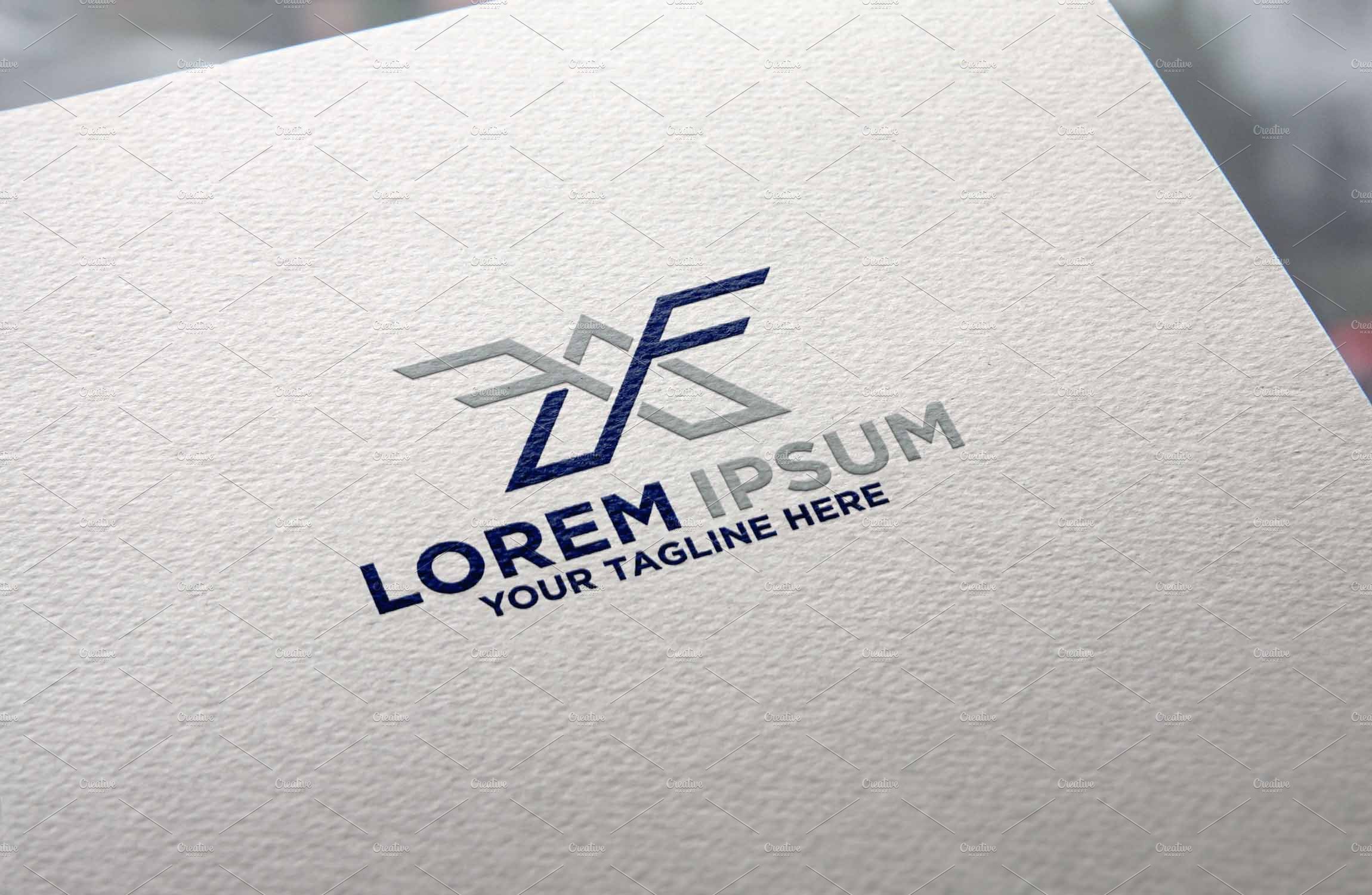 Letter FF, Business purpose logo des cover image.