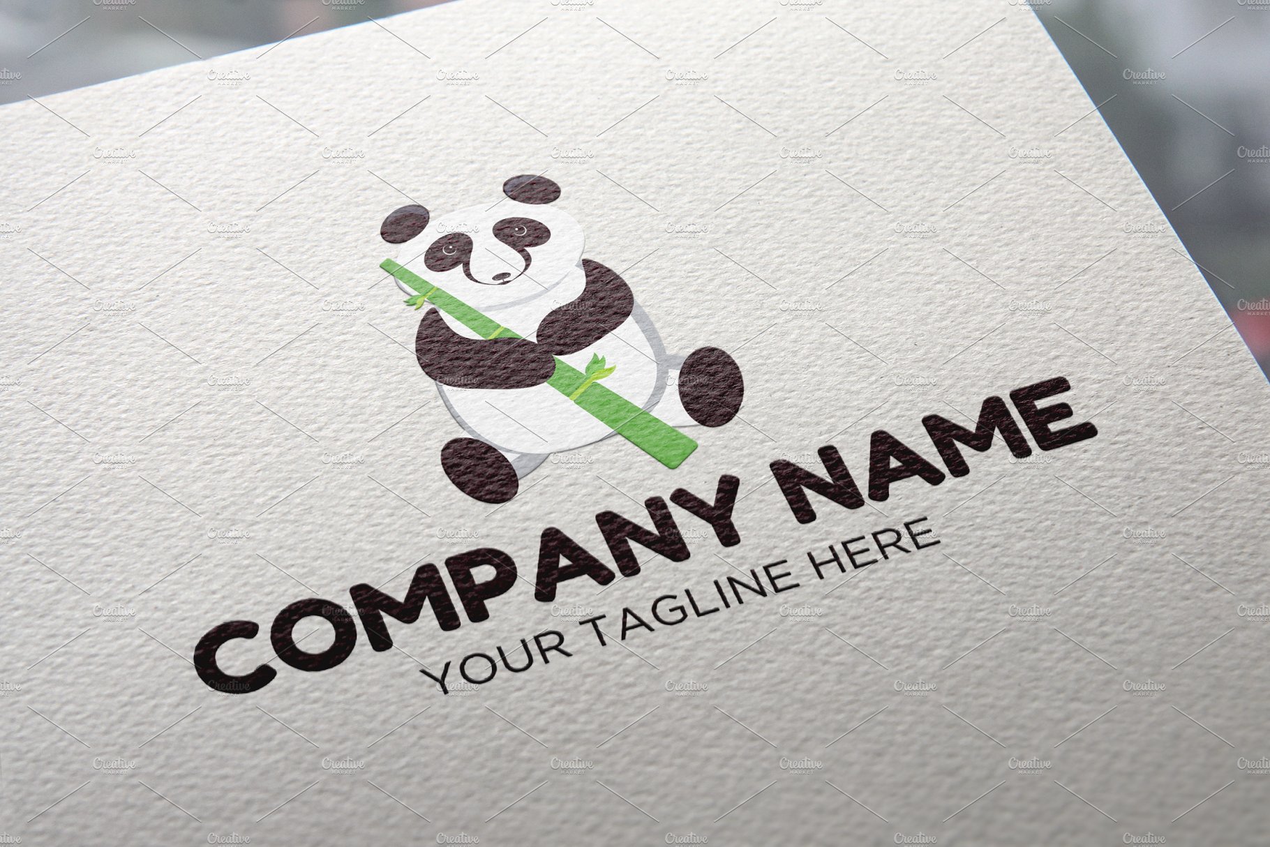 Panda Animals Logo cover image.