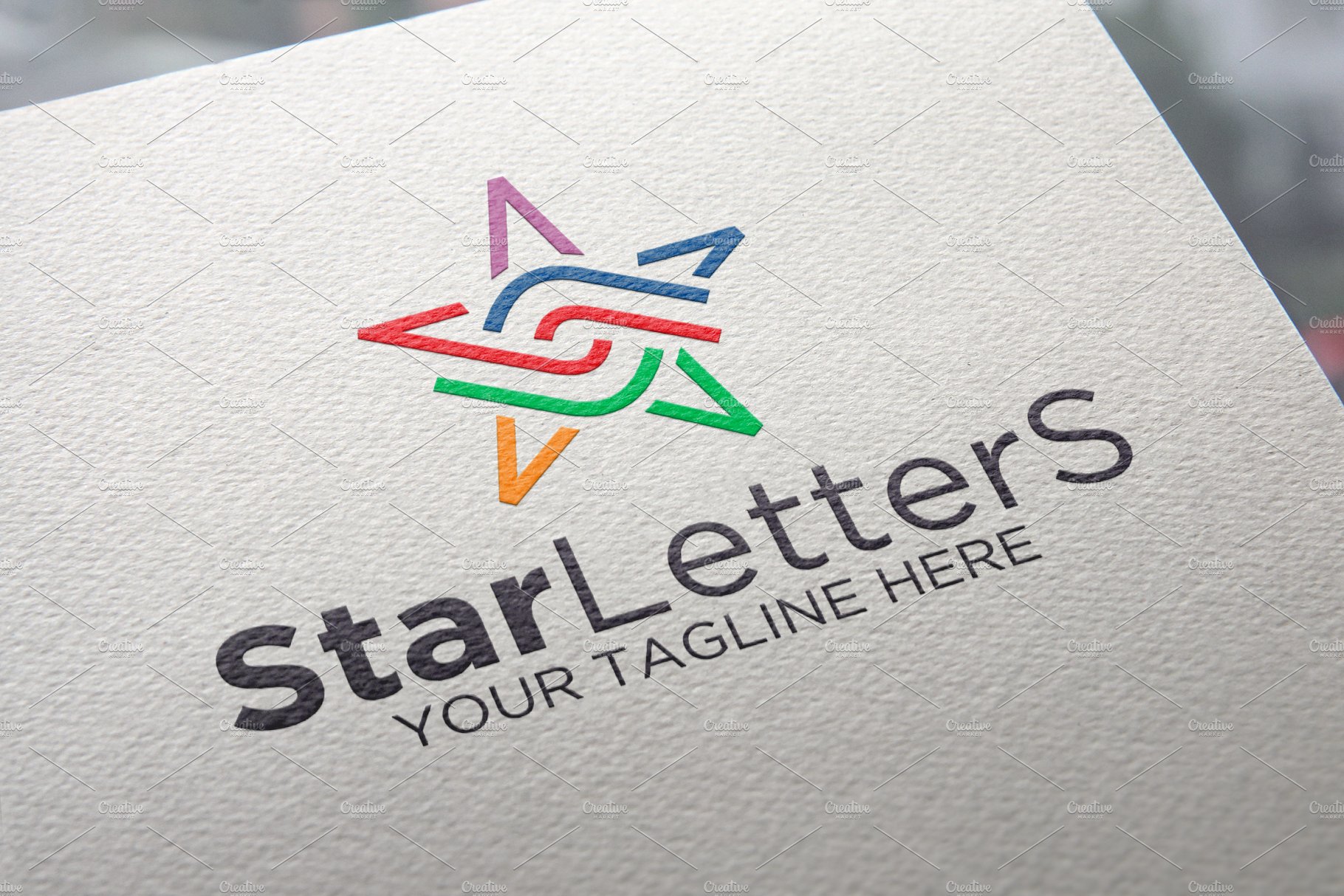 Stars Letter Logo cover image.