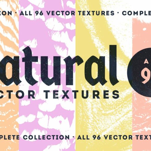 Natural Vector Textures | COMPLETE cover image.