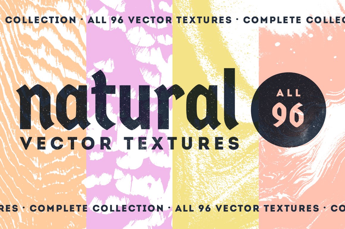 Natural Vector Textures | COMPLETE cover image.