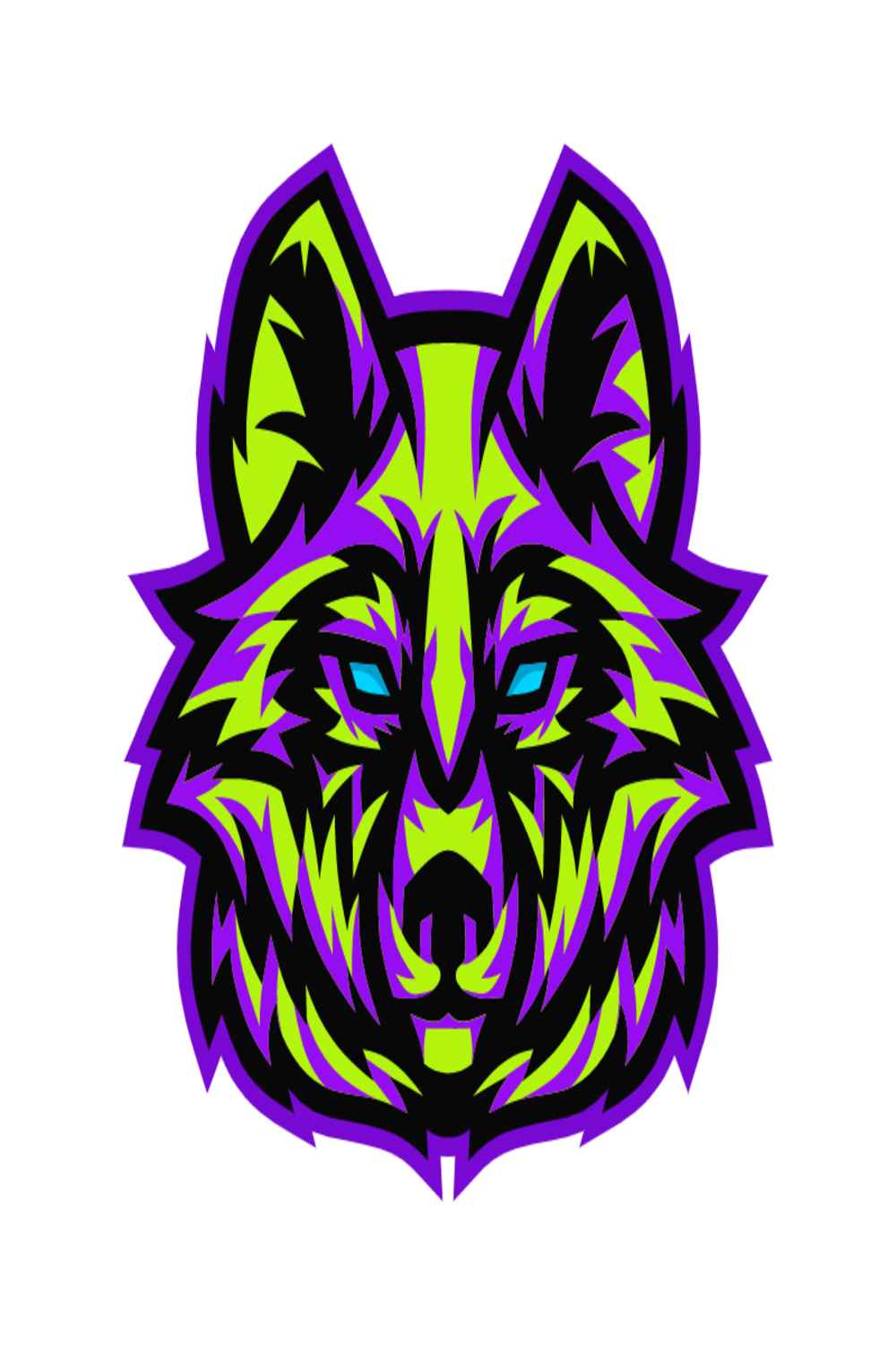 fox logo - design in artboard pinterest preview image.