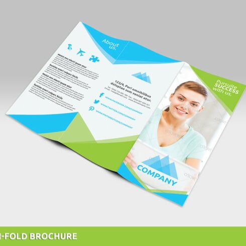 Business Tri-fold Brochures -SK cover image.