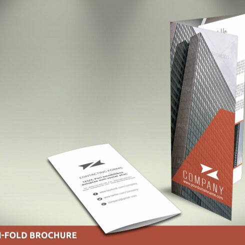 Business Tri-Fold Brochure - SK cover image.