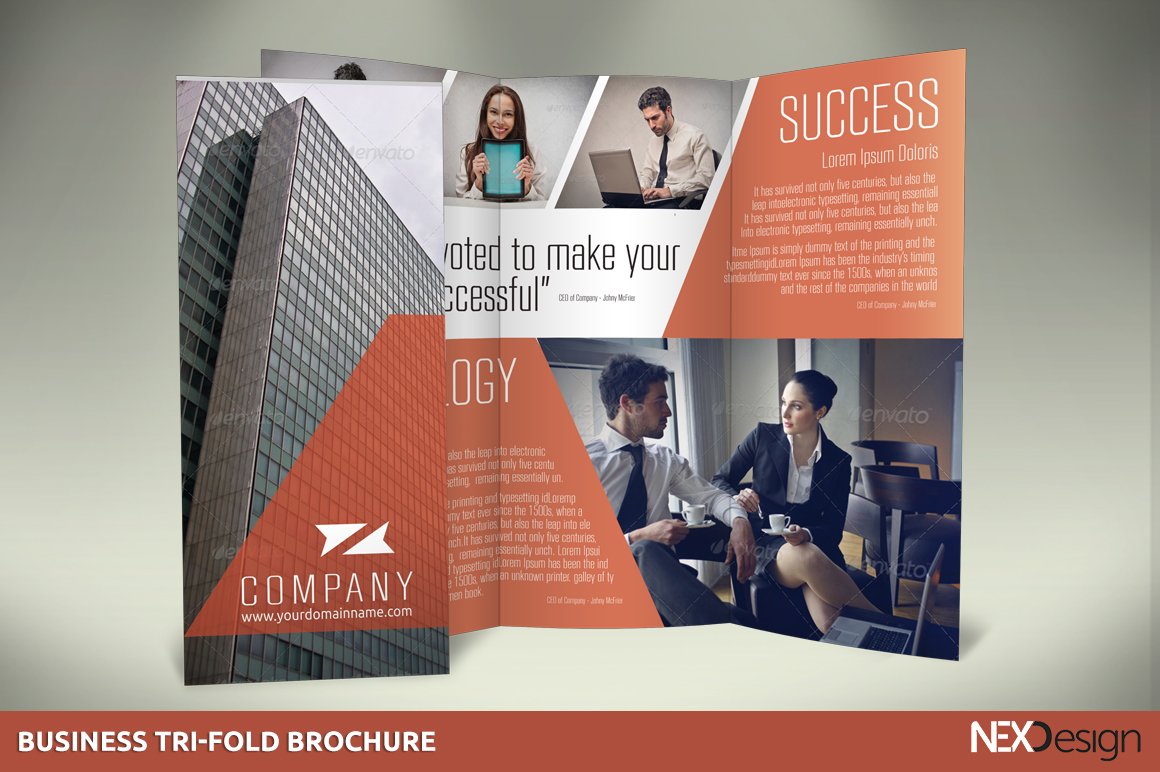 Business Tri-Fold Brochure - SK preview image.