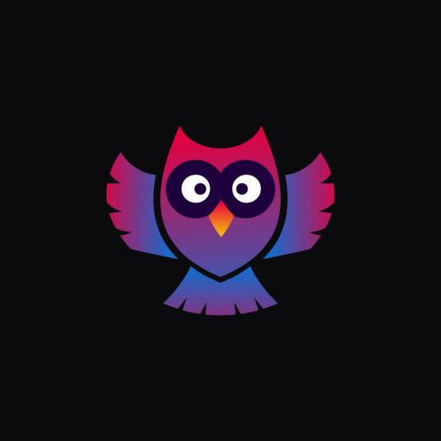 Night Owl Gradient Colorful Style. cover image.