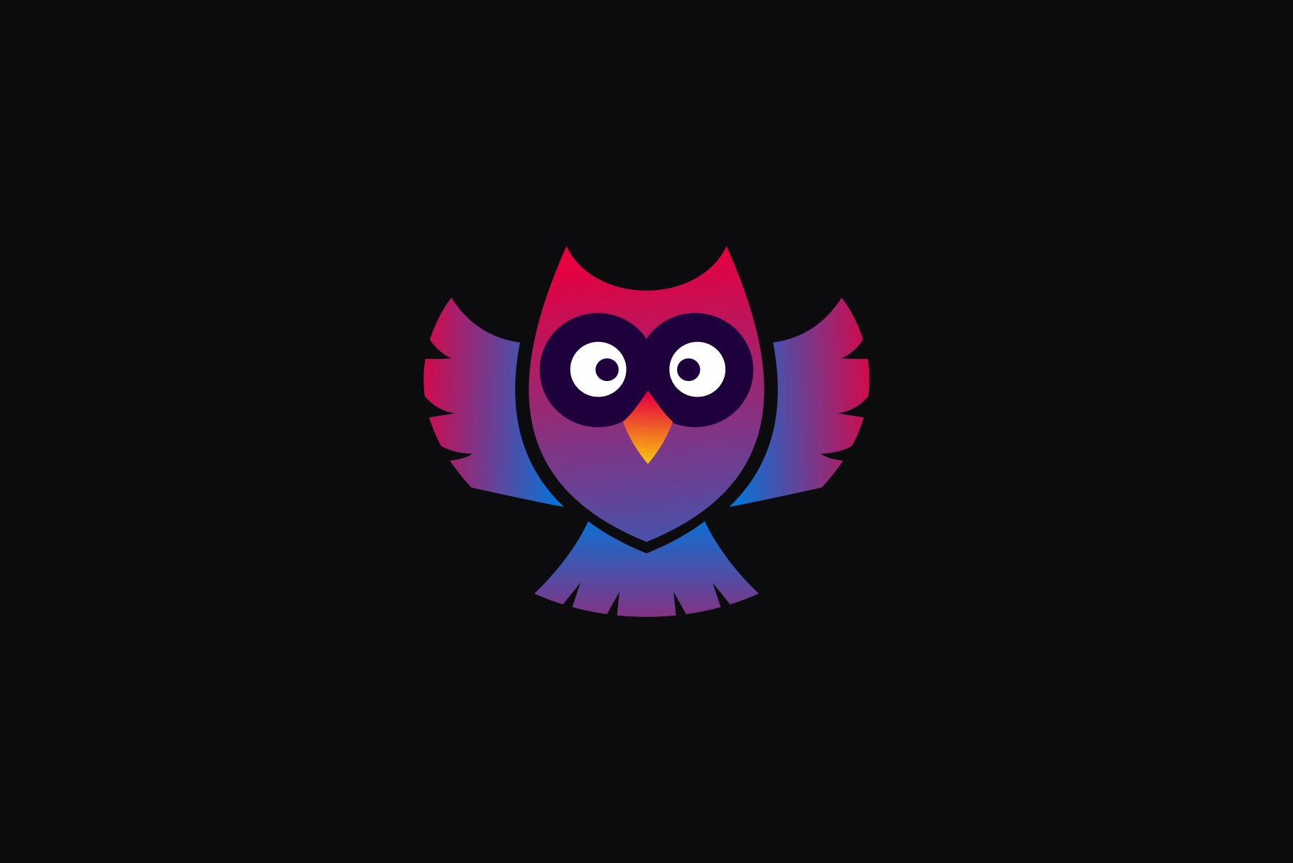 Night Owl Gradient Colorful Style. cover image.