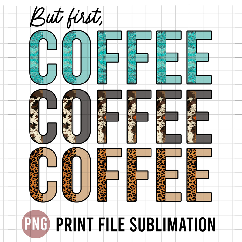 But first coffee design pinterest preview image.