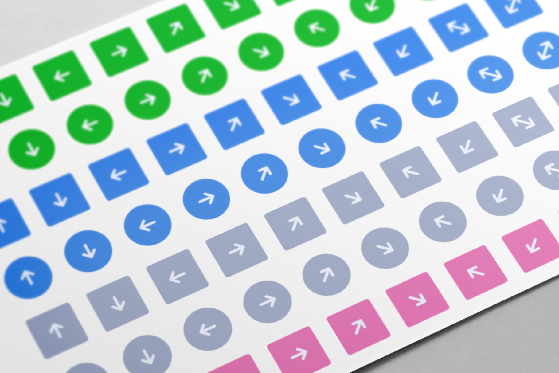 100 Arrows Icons - Jolly preview image.