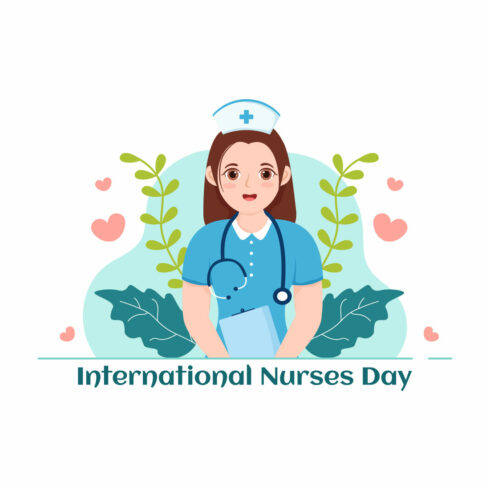 14 International Nurses Day Illustration cover image.