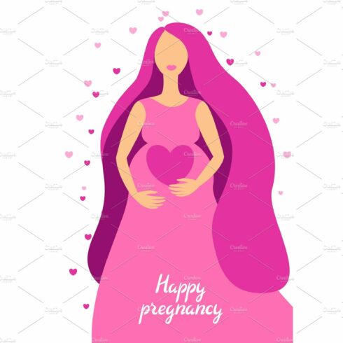 Happy pregnancy. Pretty pregnant cover image.