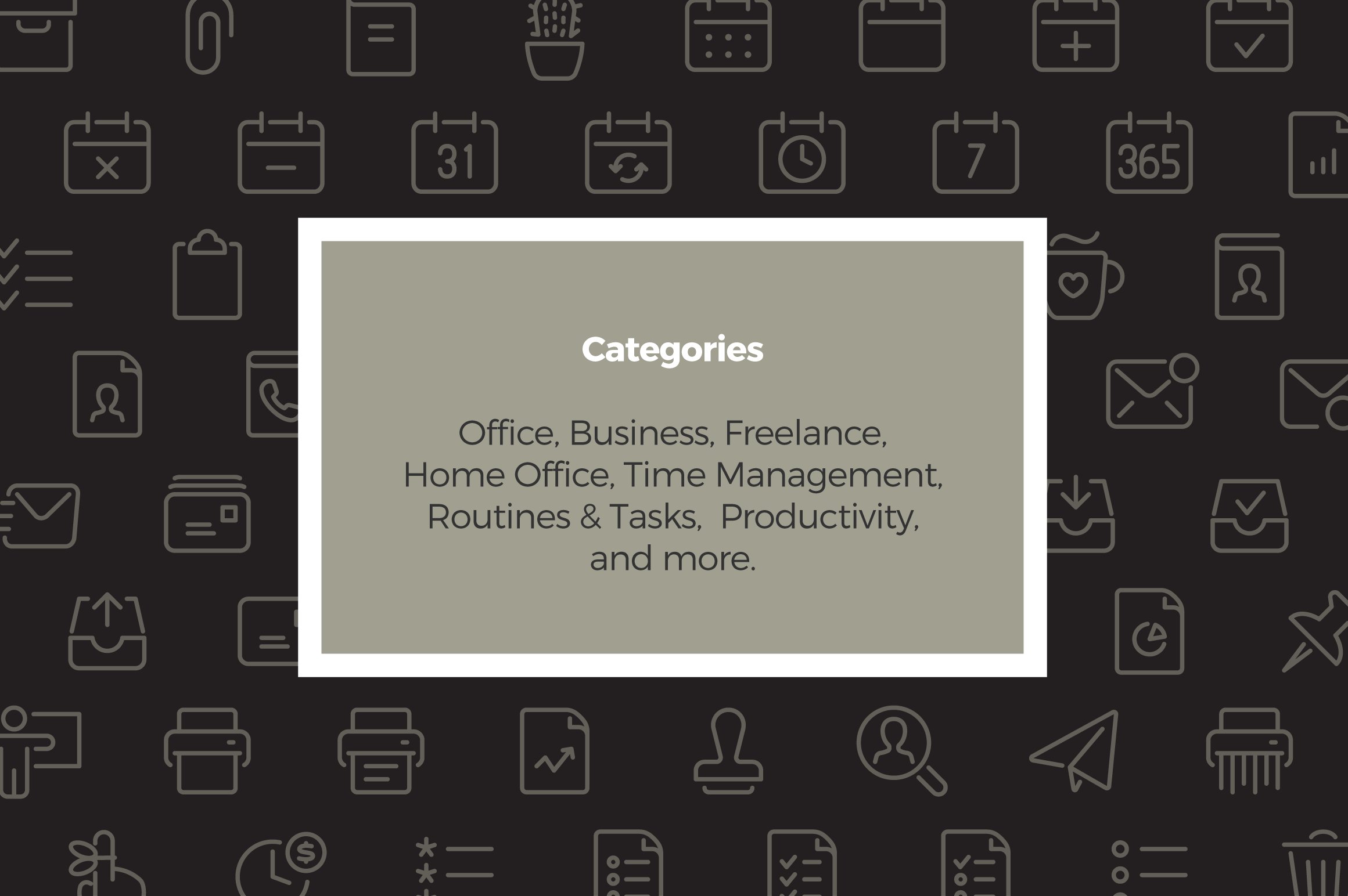 office line icons 3 342
