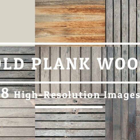 8 OLD PLANK WOOD cover image.
