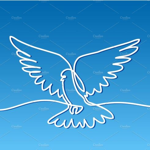 Flying pigeon logo cover image.