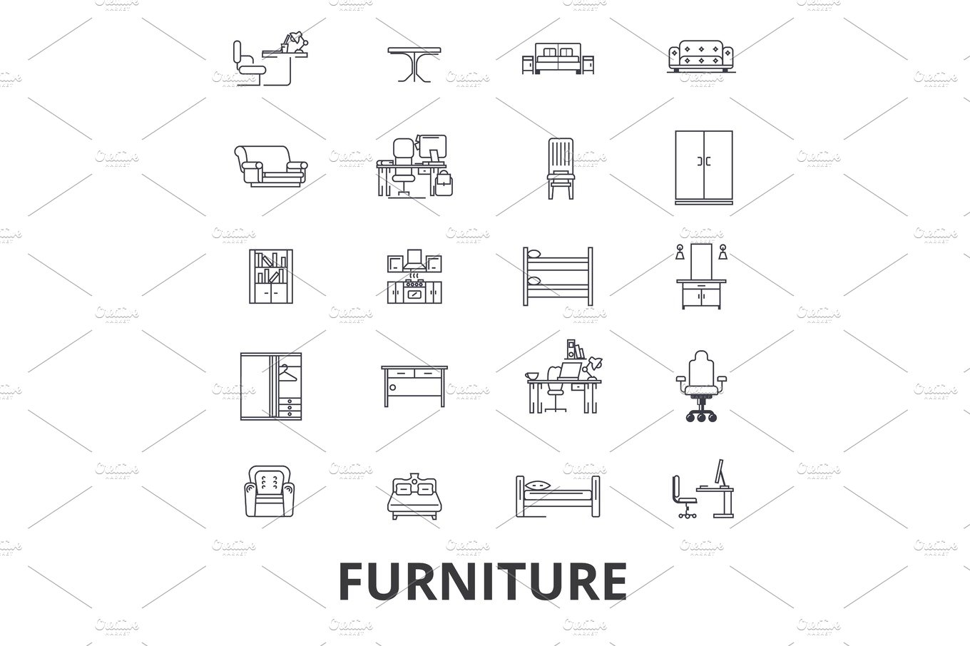 Furniture, furniture design, interior, chair, office furniture, living room... cover image.