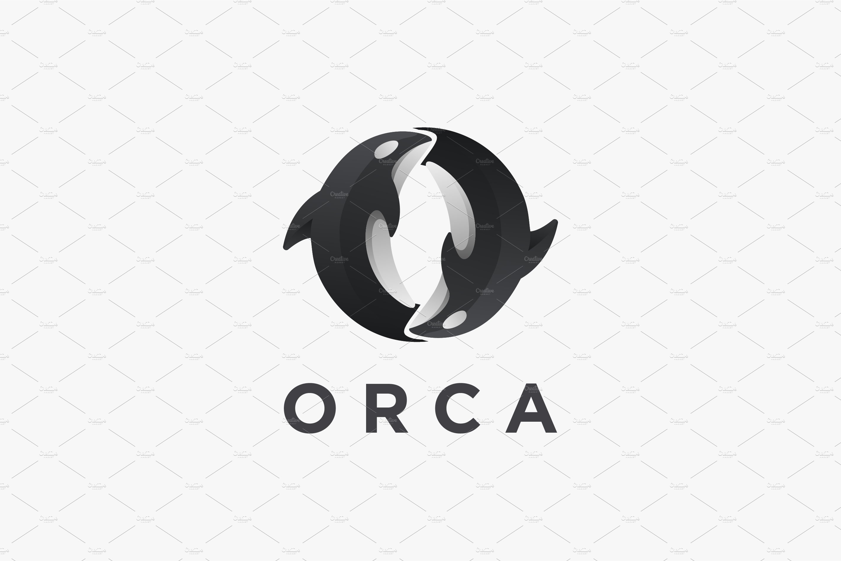 Couple of orca killer whale logo cover image.