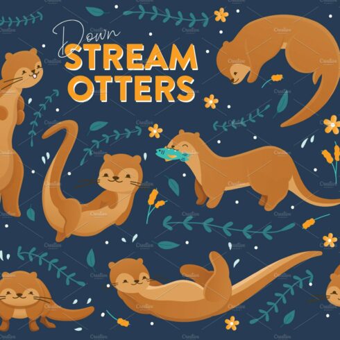 Otters Down Stream cover image.