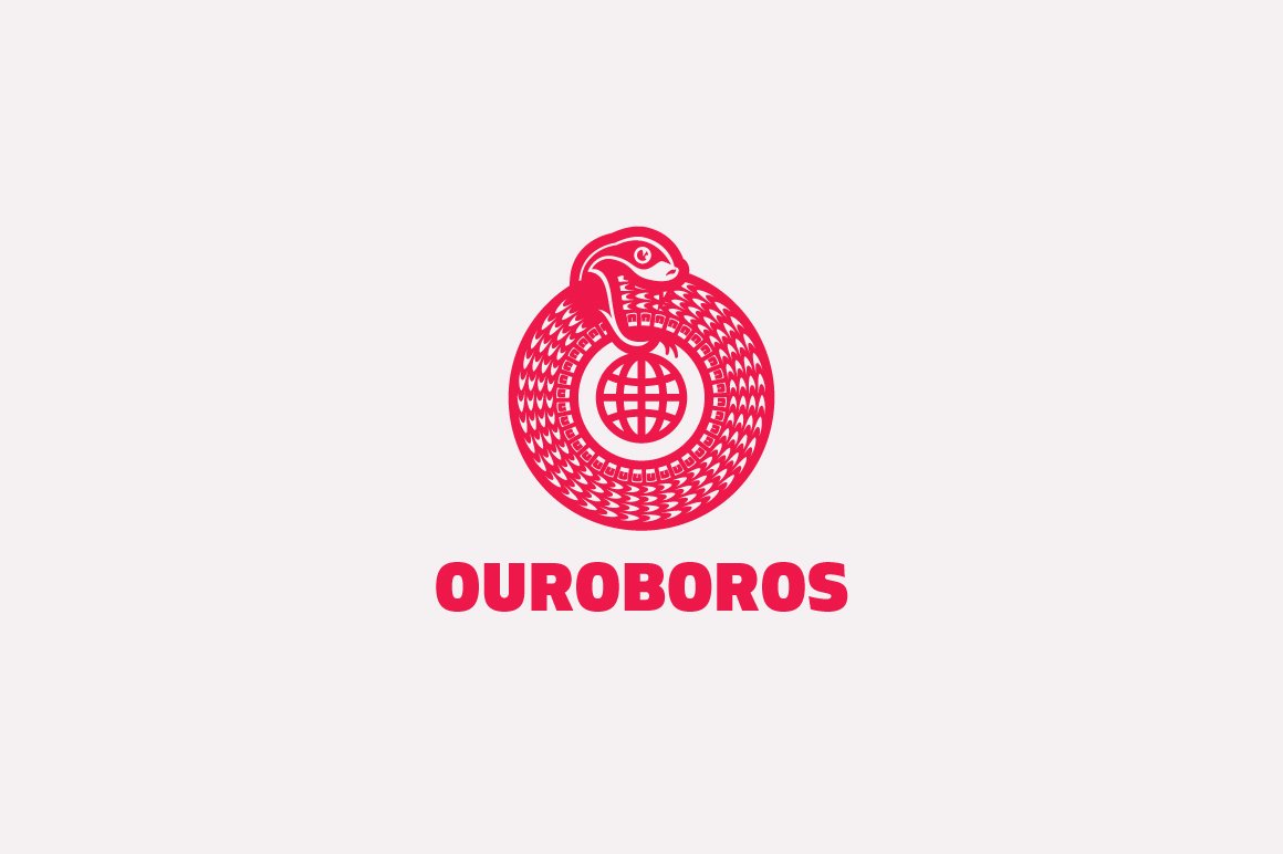 Ouroboros Logo Template cover image.